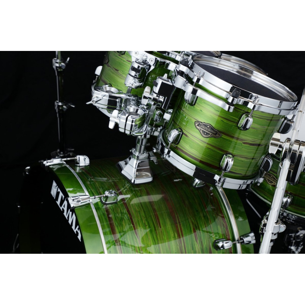 Tama WBS42S-LSO Starclassic Walnut/Birch Lacquer Shell Kit 4 pcs - Lacquer Shamrock Oyster/Chrome HW