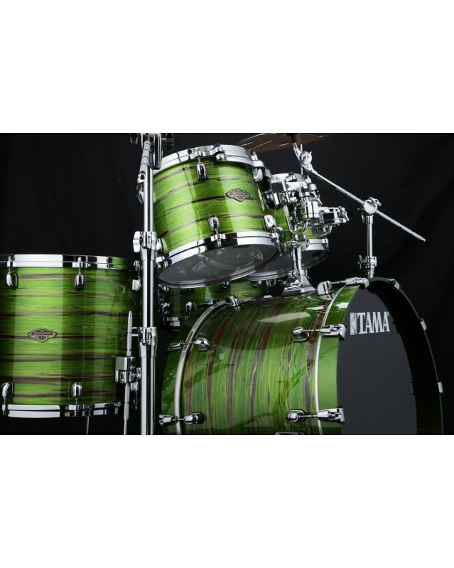 Tama WBS42S-LSO Starclassic Walnut/Birch Lacquer Shell Kit 4 pcs - Lacquer Shamrock Oyster/Chrome HW