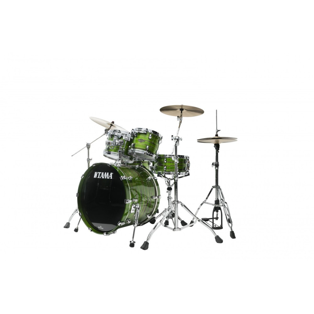 Tama WBS42S-LSO Starclassic Walnut/Birch Lacquer Shell Kit 4 pcs - Lacquer Shamrock Oyster/Chrome HW