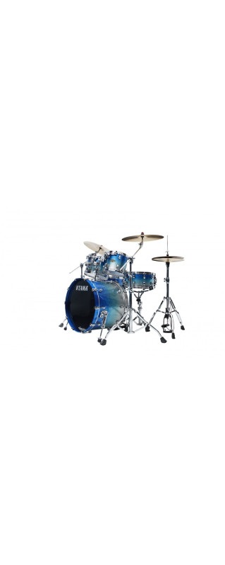 Tama WBS42S-MBI Starclassic Walnut/Birch Lacquer Shell Kit 4 pcs - Molten Blue Ice Fade/Chrome HW