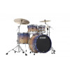 Tama WBS42S-SAF Starclassic Walnut/Birch Lacquer Shell Kit 4 pcs - Satin Purple Atmosphere Fade/Chrome HW