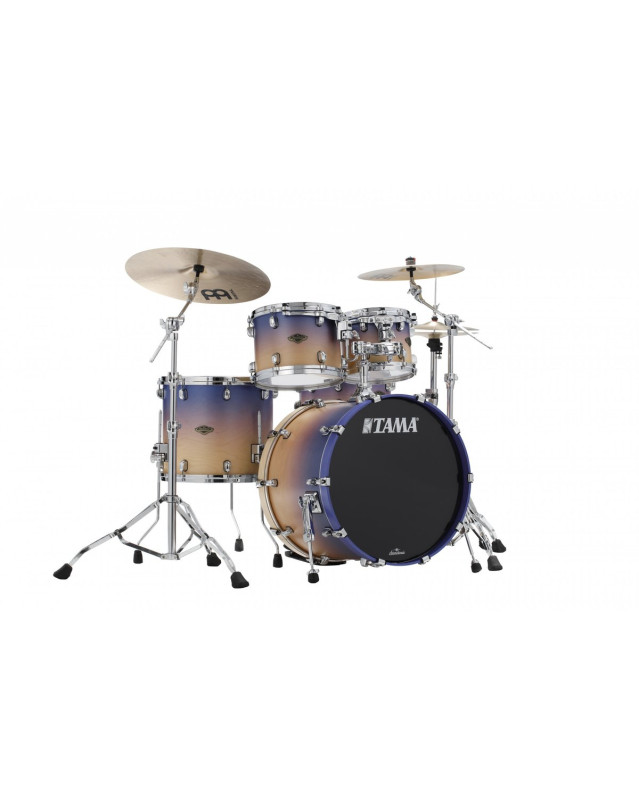 Tama WBS42S-SAF Starclassic Walnut/Birch Lacquer Shell Kit 4 pcs - Satin Purple Atmosphere Fade/Chrome HW