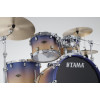 Tama WBS42S-SAF Starclassic Walnut/Birch Lacquer Shell Kit 4 pcs - Satin Purple Atmosphere Fade/Chrome HW