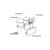Tama WBS42S-SAF Starclassic Walnut/Birch Lacquer Shell Kit 4 pcs - Satin Purple Atmosphere Fade/Chrome HW