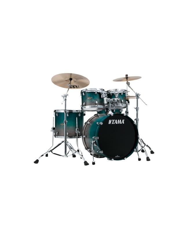 Tama WBS42S-SPF Starclassic Walnut/Birch Lacquer Shell Kit 4 pcs - Satin Sapphire Fade/Chrome HW