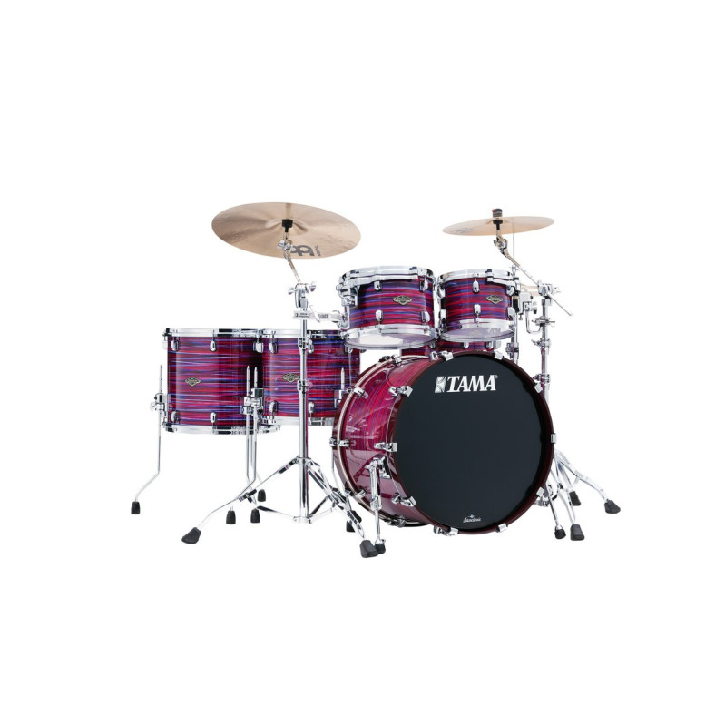 Tama WBS52RZS-LPO Starclassic Walnut/Birch Lacquer Shell Kit 5 pcs - Lacquer Phantasm Oyster/Chrome HW