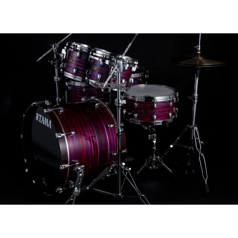 Tama WBS52RZS-LPO Starclassic Walnut/Birch Lacquer Shell Kit 5 pcs - Lacquer Phantasm Oyster/Chrome HW