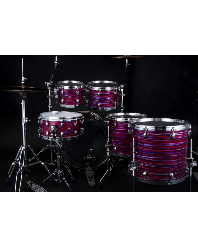 Tama WBS52RZS-LPO Starclassic Walnut/Birch Lacquer Shell Kit 5 pcs - Lacquer Phantasm Oyster/Chrome HW