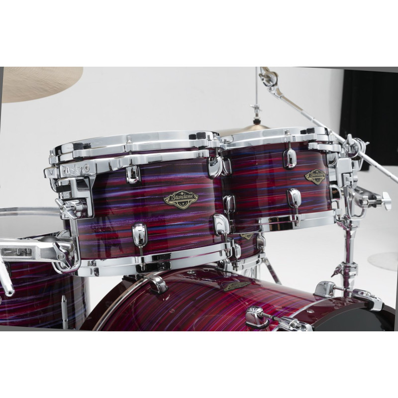 Tama WBS52RZS-LPO Starclassic Walnut/Birch Lacquer Shell Kit 5 pcs - Lacquer Phantasm Oyster/Chrome HW