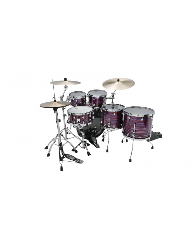 Tama WBS52RZS-LPO Starclassic Walnut/Birch Lacquer Shell Kit 5 pcs - Lacquer Phantasm Oyster/Chrome HW