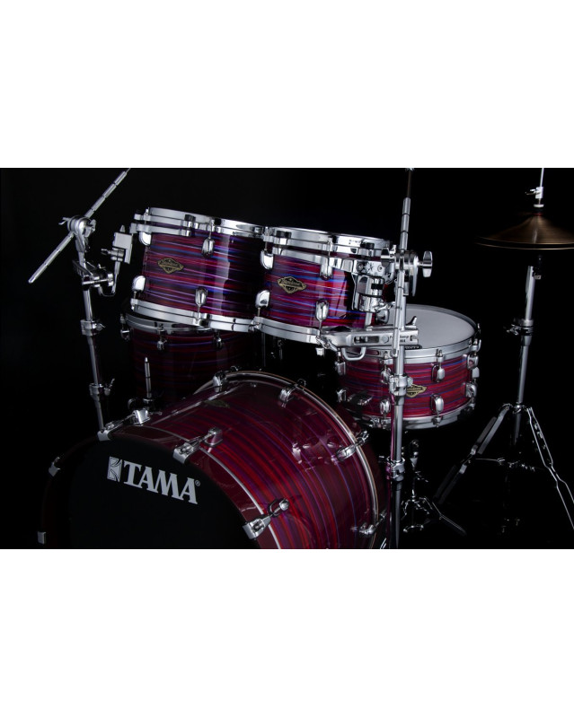 Tama WBS52RZS-LPO Starclassic Walnut/Birch Lacquer Shell Kit 5 pcs - Lacquer Phantasm Oyster/Chrome HW