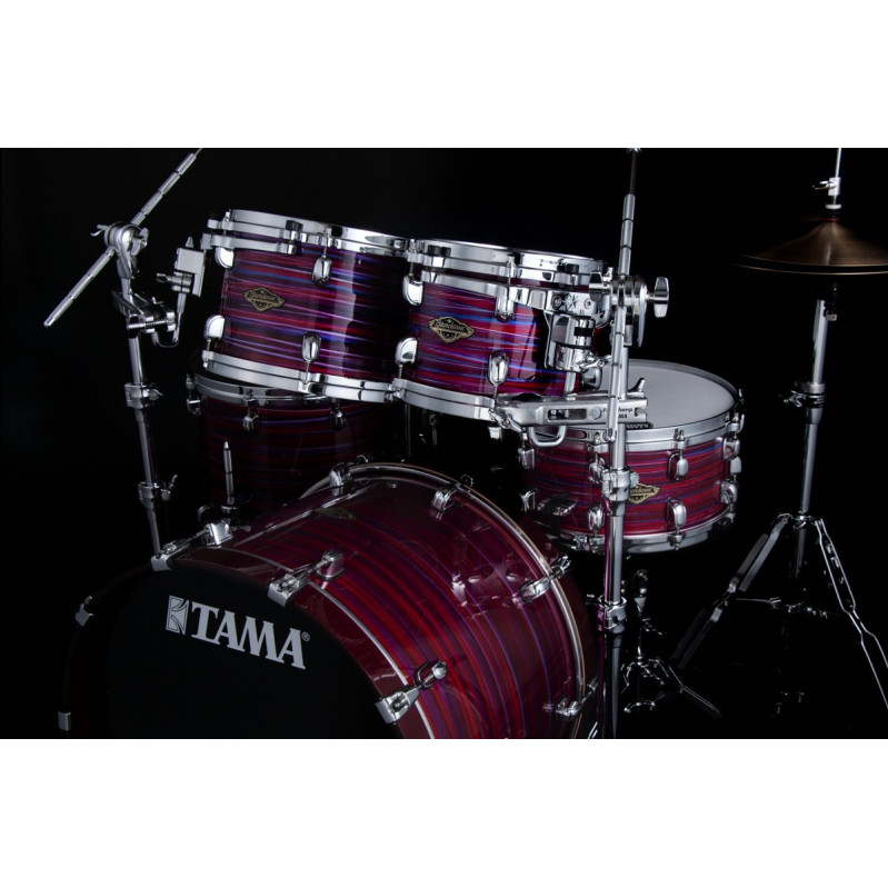 Tama WBS52RZS-LPO Starclassic Walnut/Birch Lacquer Shell Kit 5 pcs - Lacquer Phantasm Oyster/Chrome HW