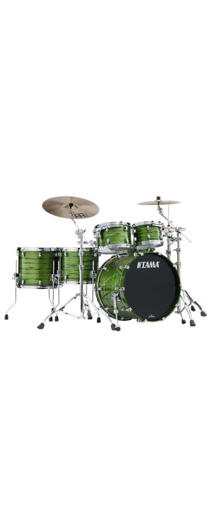 Tama WBS52RZS-LSO Starclassic Walnut/Birch Lacquer Shell Kit 5 pcs - Lacquer Shamrock Oyster/Chrome HW