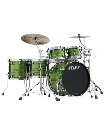Tama WBS52RZS-LSO Starclassic Walnut/Birch Lacquer Shell Kit 5 pcs - Lacquer Shamrock Oyster/Chrome HW