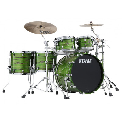 Tama WBS52RZS-LSO Starclassic Walnut/Birch Lacquer Shell Kit 5 pcs - Lacquer Shamrock Oyster/Chrome HW