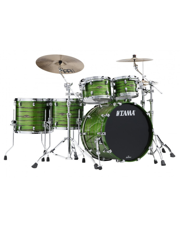 Tama WBS52RZS-LSO Starclassic Walnut/Birch Lacquer Shell Kit 5 pcs - Lacquer Shamrock Oyster/Chrome HW
