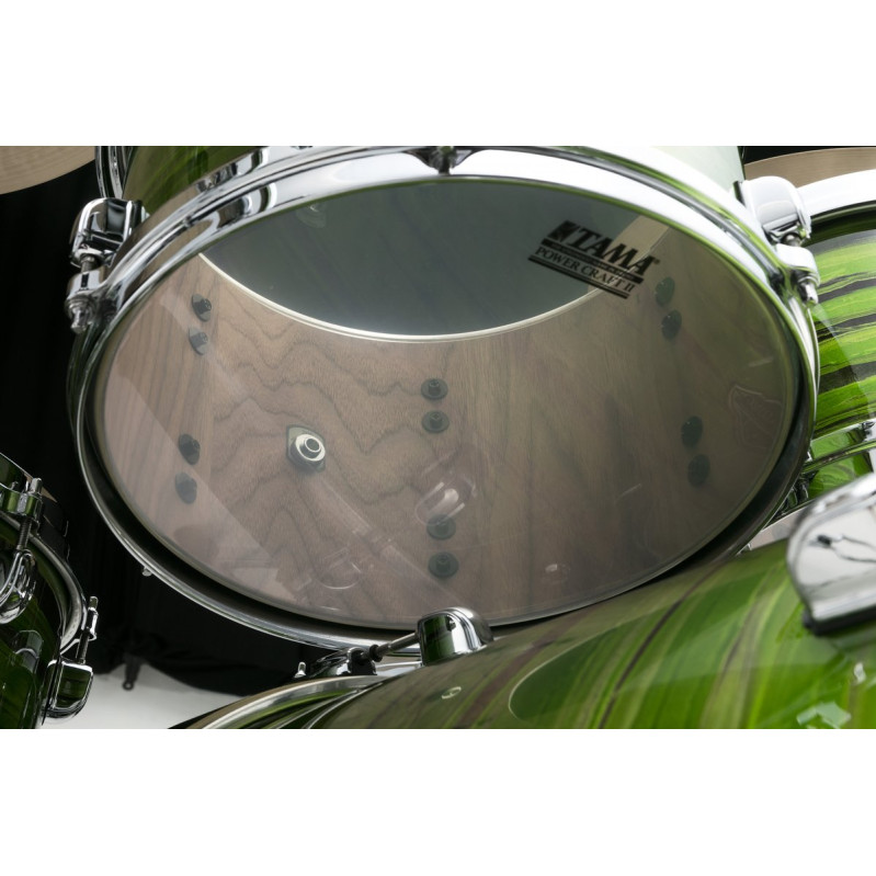Tama WBS52RZS-LSO Starclassic Walnut/Birch Lacquer Shell Kit 5 pcs - Lacquer Shamrock Oyster/Chrome HW