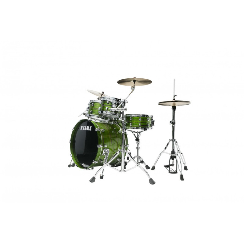 Tama WBS52RZS-LSO Starclassic Walnut/Birch Lacquer Shell Kit 5 pcs - Lacquer Shamrock Oyster/Chrome HW