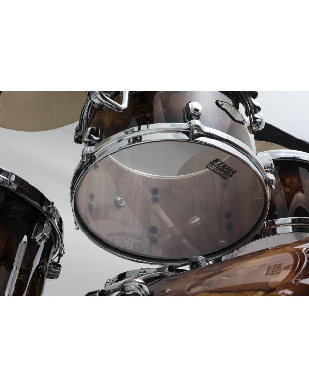 Tama WBS52RZS-MBR Starclassic Walnut/Birch Lacquer Shell Kit 5 pcs - Molten Brown Burst/Chrome HW