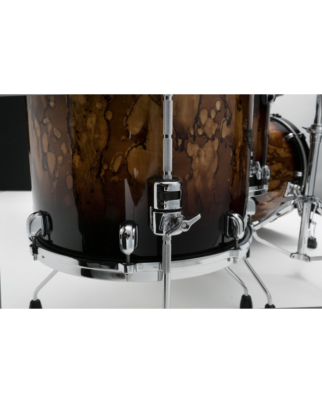 Tama WBS52RZS-MBR Starclassic Walnut/Birch Lacquer Shell Kit 5 pcs - Molten Brown Burst/Chrome HW