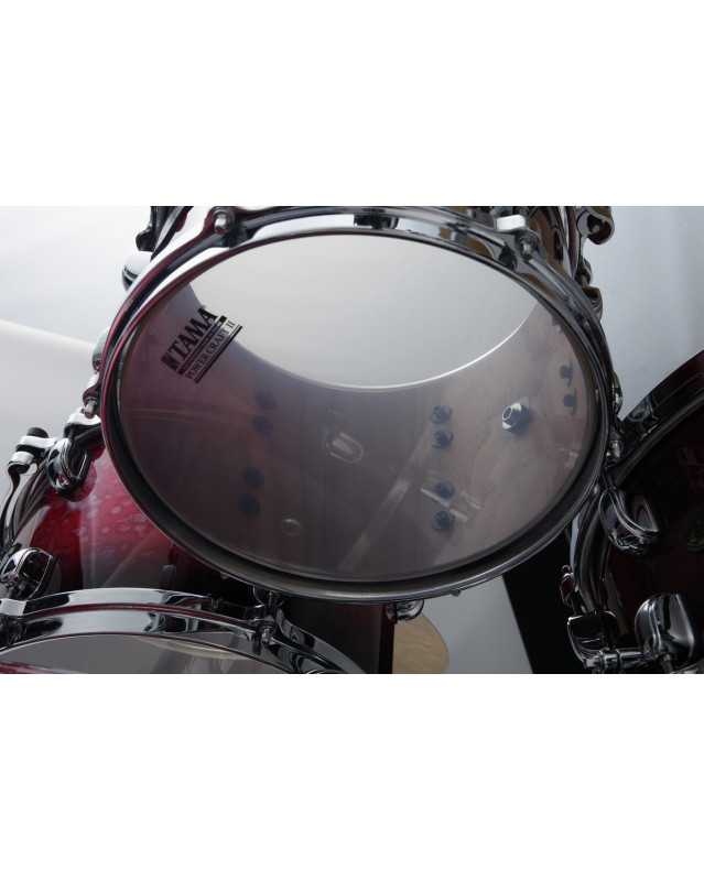 Tama WBS52RZS-MDR Starclassic Walnut/Birch Lacquer Shell Kit 5 pcs - Molten Raspberry Fade/Chrome HW