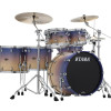 Tama WBS52RZS-SAF Starclassic Walnut/Birch Lacquer Shell Kit 5 pcs - Satin Purple Atmosphere Fade/Chrome HW