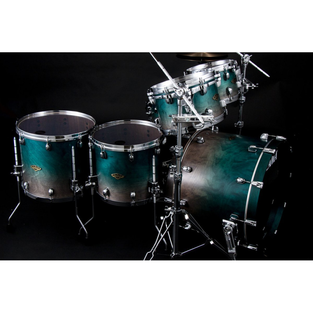 Tama WBS52RZS-SPF Starclassic Walnut/Birch Lacquer Shell Kit 5 pcs - Satin Sapphire Fade/Chrome HW