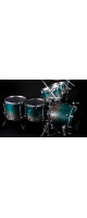 Tama WBS52RZS-SPF Starclassic Walnut/Birch Lacquer Shell Kit 5 pcs - Satin Sapphire Fade/Chrome HW