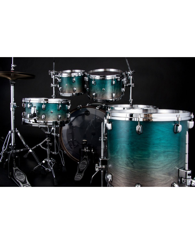 Tama WBS52RZS-SPF Starclassic Walnut/Birch Lacquer Shell Kit 5 pcs - Satin Sapphire Fade/Chrome HW