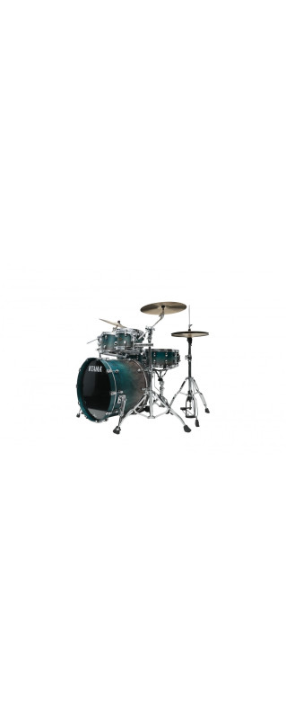 Tama WBS52RZS-SPF Starclassic Walnut/Birch Lacquer Shell Kit 5 pcs - Satin Sapphire Fade/Chrome HW