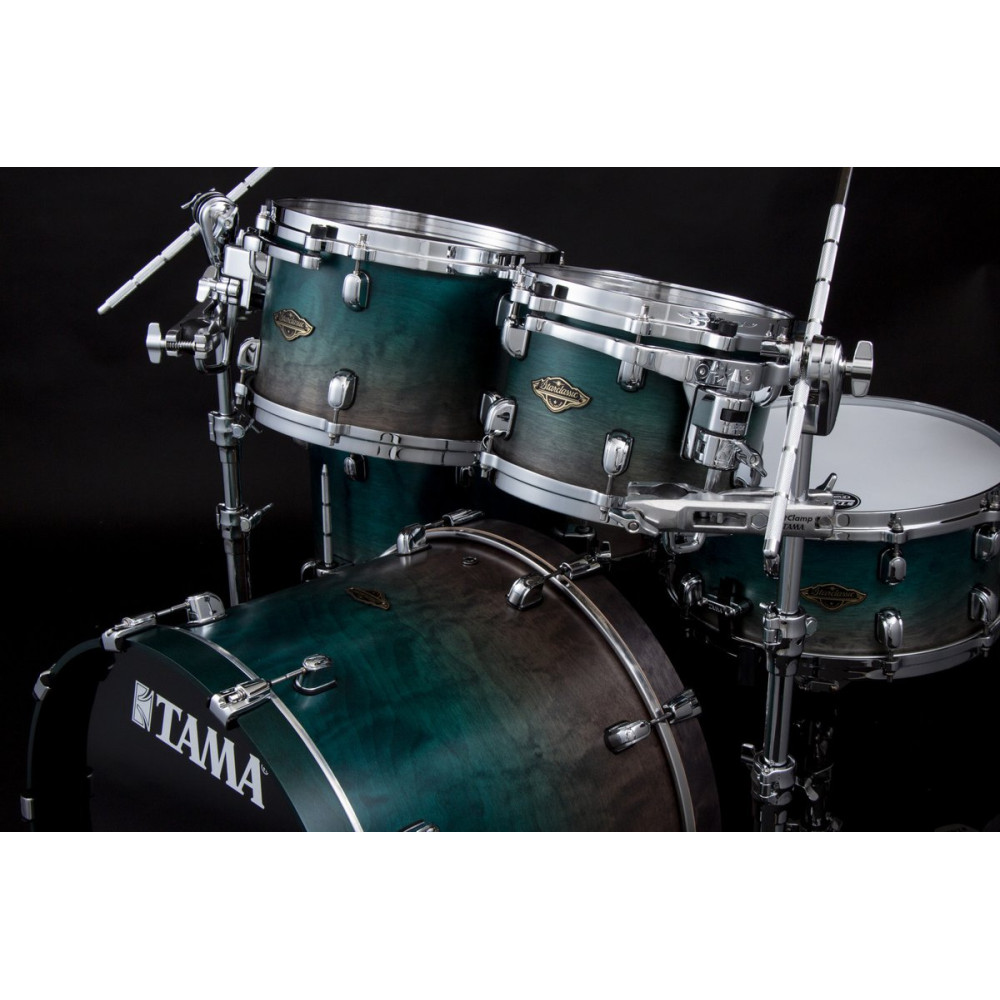 Tama WBS52RZS-SPF Starclassic Walnut/Birch Lacquer Shell Kit 5 pcs - Satin Sapphire Fade/Chrome HW