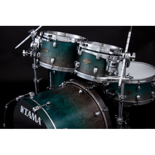 Tama WBS52RZS-SPF Starclassic Walnut/Birch Lacquer Shell Kit 5 pcs - Satin Sapphire Fade/Chrome HW