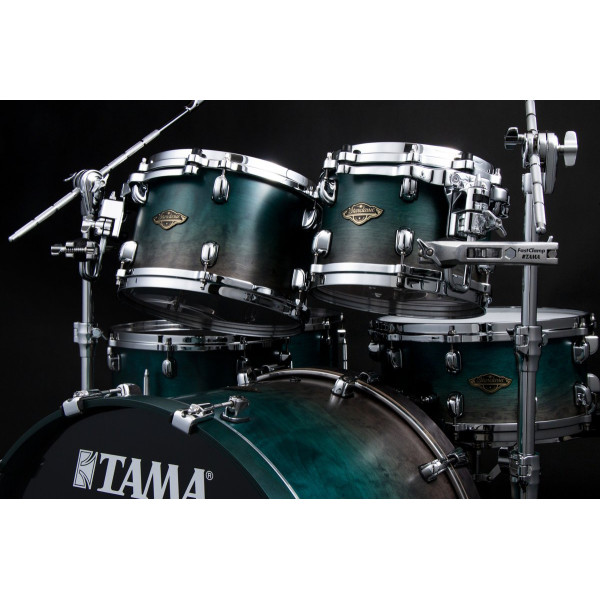 Tama WBS52RZS-SPF Starclassic Walnut/Birch Lacquer Shell Kit 5 pcs - Satin Sapphire Fade/Chrome HW