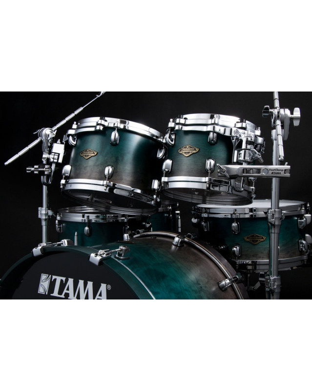 Tama WBS52RZS-SPF Starclassic Walnut/Birch Lacquer Shell Kit 5 pcs - Satin Sapphire Fade/Chrome HW