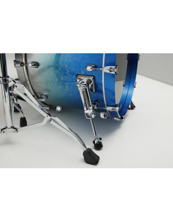 Tama WBSB20RM-MBI Starclassic Walnut/Birch Lacquer Bass Drum 20 - Molten Blue Ice Fade