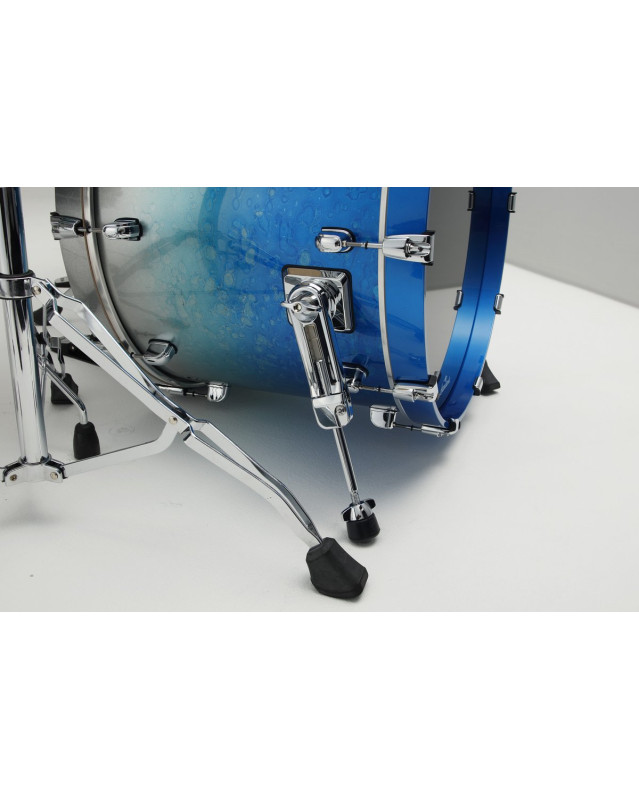 Tama WBSB22DM-MBI Starclassic Walnut/Birch Lacquer Bass Drum 22 - Molten Blue Ice Fade
