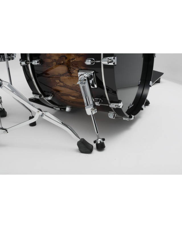 Tama WBSB22DM-MBR Starclassic Walnut/Birch Lacquer Bass Drum 22 - Molten Brown Burst