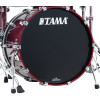 Tama WBSB22DZ-MDR Starclassic Walnut/Birch Lacquer Bass Drum 22 - Molten Dark Raspberry Fade