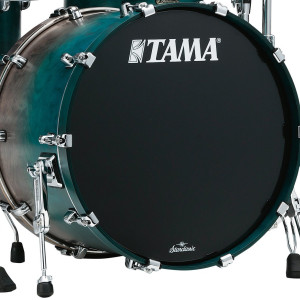 Tama WBSB22DZ-SPF Starclassic Walnut/Birch Lacquer Bass Drum 22 - Satin Sapphire Fade