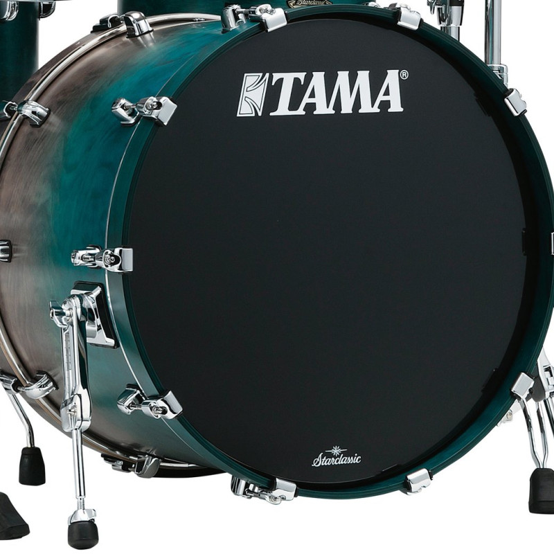 Tama WBSB22DZ-SPF Starclassic Walnut/Birch Lacquer Bass Drum 22 - Satin Sapphire Fade