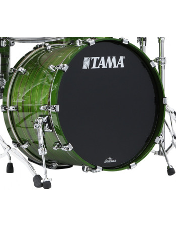 Tama WBSB24DZ-LSO Starclassic Walnut/Birch Lacquer Bass Drum 24 - Lacquer Shamrock Oyster