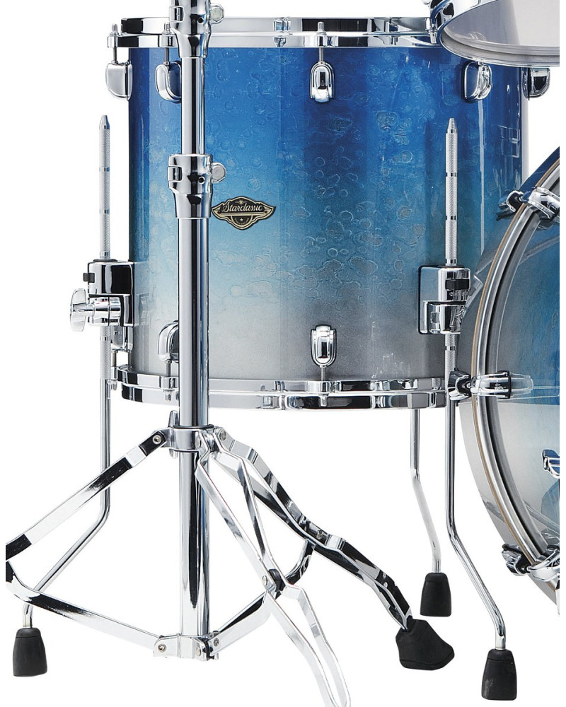 Tama WBSF14D-MBI Starclassic Walnut/Birch Lacquer Floor Tom 14 - Molten Blue Ice Fade