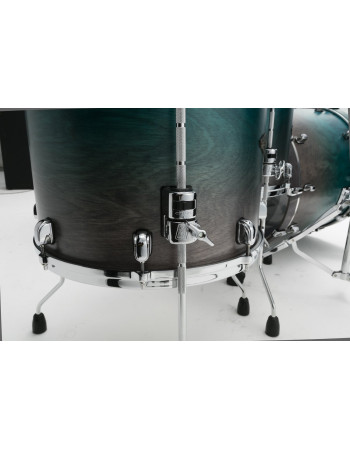 Tama WBSF16A-SPF Starclassic Walnut/Birch Lacquer Floor Tom 16 - Satin Sapphire Fade
