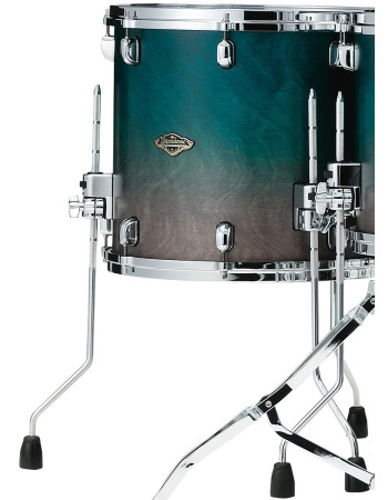 Tama WBSF18D-SPF Starclassic Walnut/Birch Lacquer Floor Tom 18 - Satin Sapphire Fade