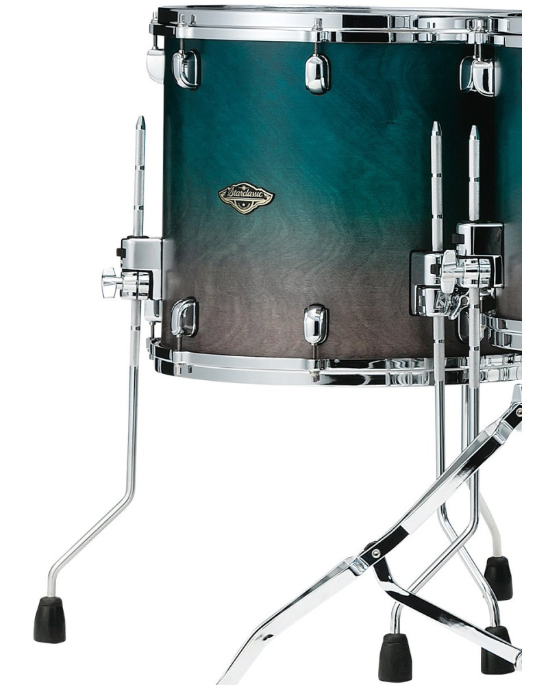 Tama WBSF18D-SPF Starclassic Walnut/Birch Lacquer Floor Tom 18 - Satin Sapphire Fade