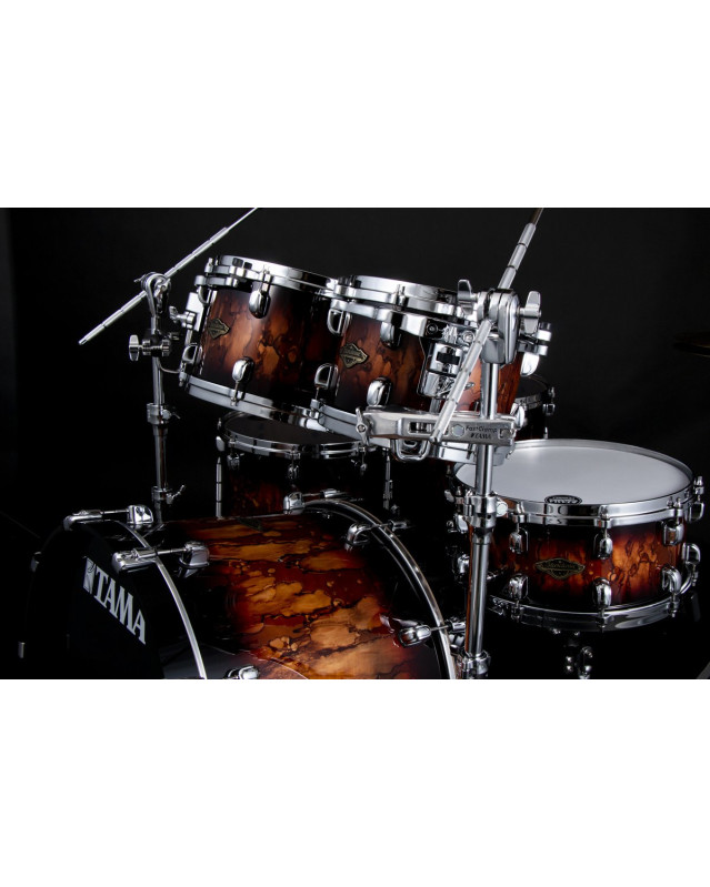 Tama WBST10H-MBR Starclassic Walnut/Birch Lacquer Rack Tom 10 - Molten Brown Burst
