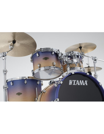 Tama WBST10R-SAF Starclassic Walnut/Birch Lacquer Rack Tom 10 - Satin Purple Atmosphere Fade