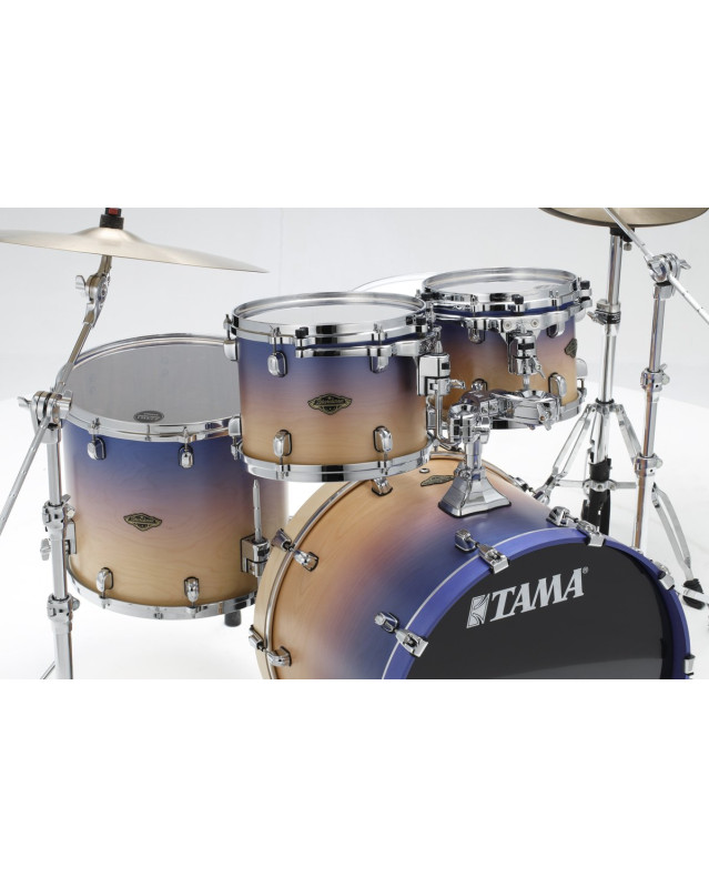 Tama WBST10R-SAF Starclassic Walnut/Birch Lacquer Rack Tom 10 - Satin Purple Atmosphere Fade