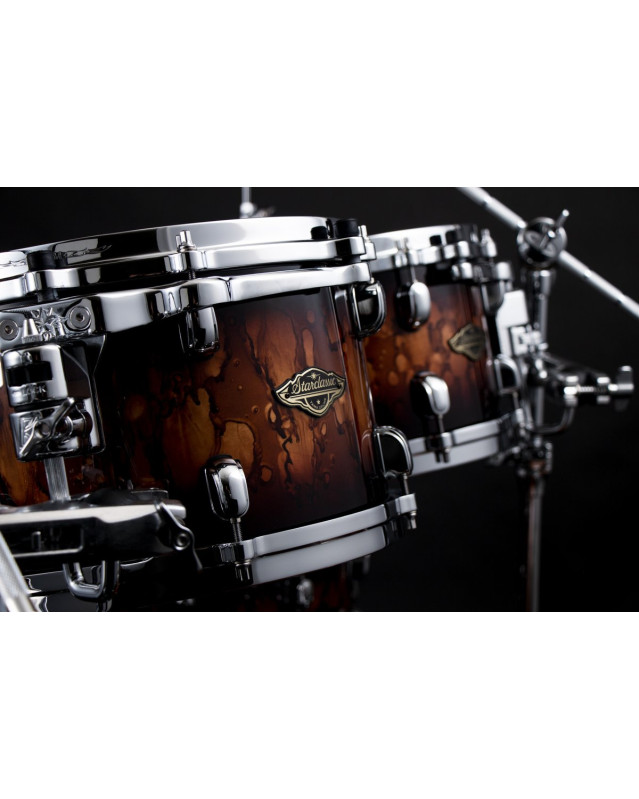 Tama WBST13A-MBR Starclassic Walnut/Birch Lacquer Rack Tom 13 - Molten Brown Burst