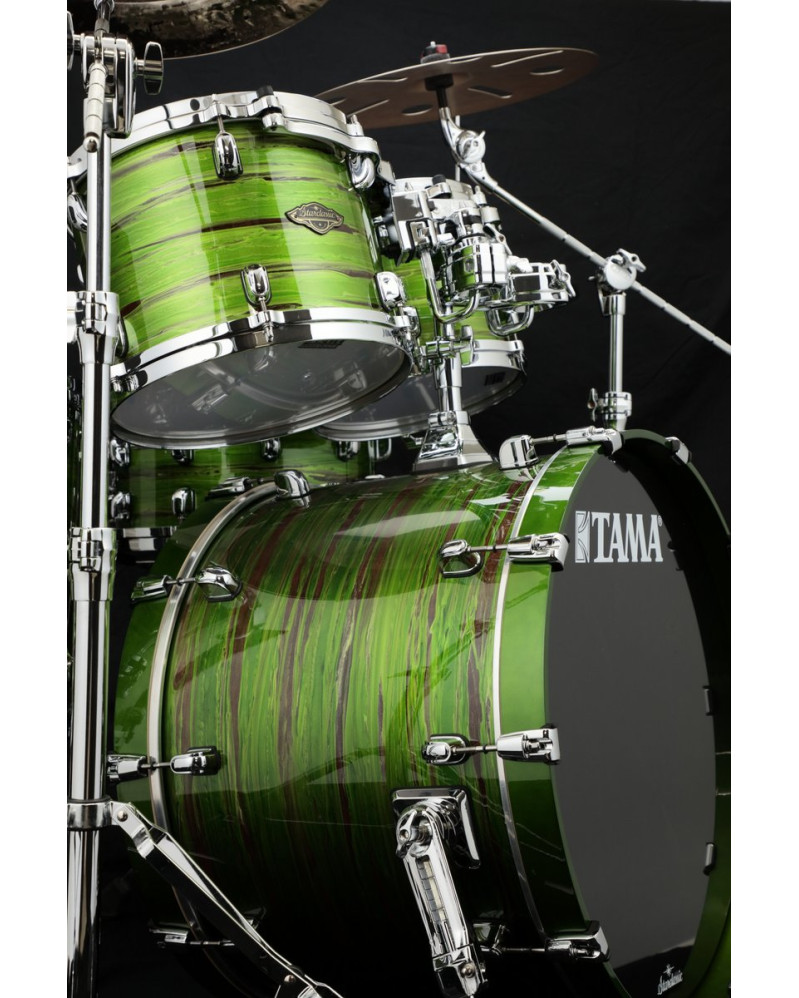 Tama WBST14D-LSO Starclassic Walnut/Birch Lacquer Rack Tom 14 - Lacquer Shamrock Oyster